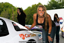Taylor Barnes, Carsafe Aronson Supermodel, At The Shakedown Posing Candidly